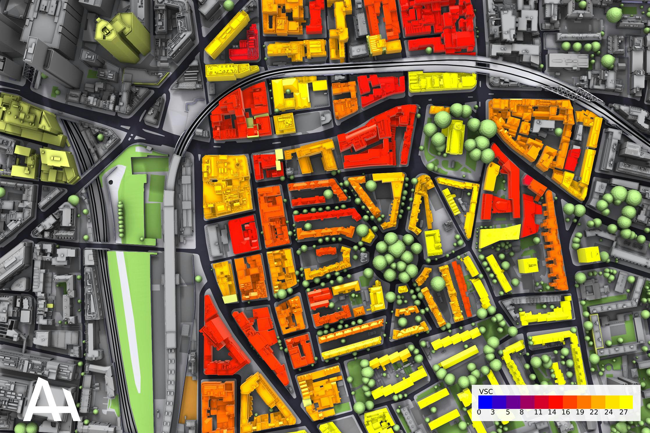 Vertical Sky Component VSC Context